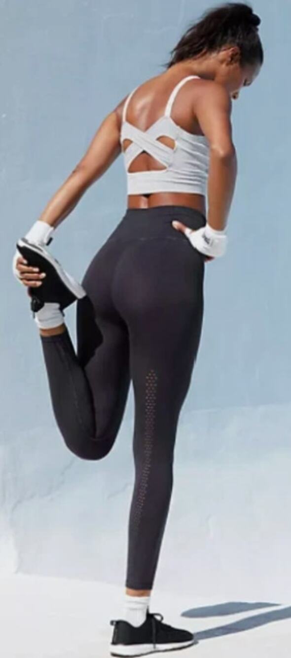 Free people Good Karma black High rise leggings NWOT XS/S ankle